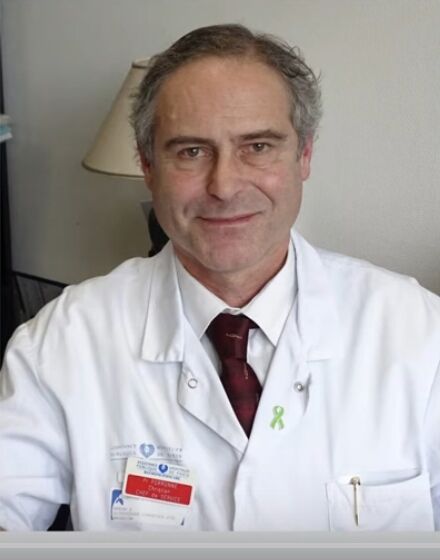 Doctor dermatologist Pierre Cooney